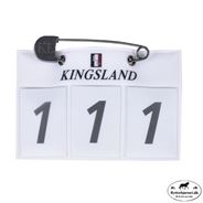 Kingsland Classic Stævnenummer - Hvid